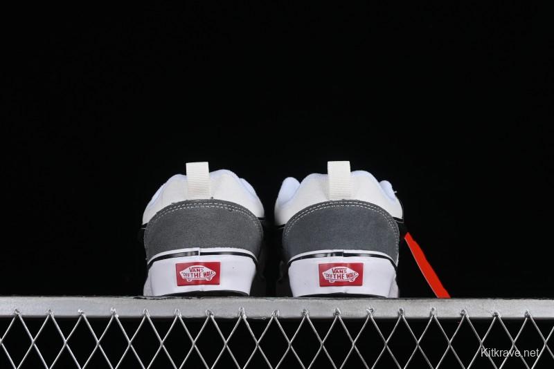 Vans Classics Knu Skool Retro Skate Shoes with Checkerboard Design - VN0009QC6PA