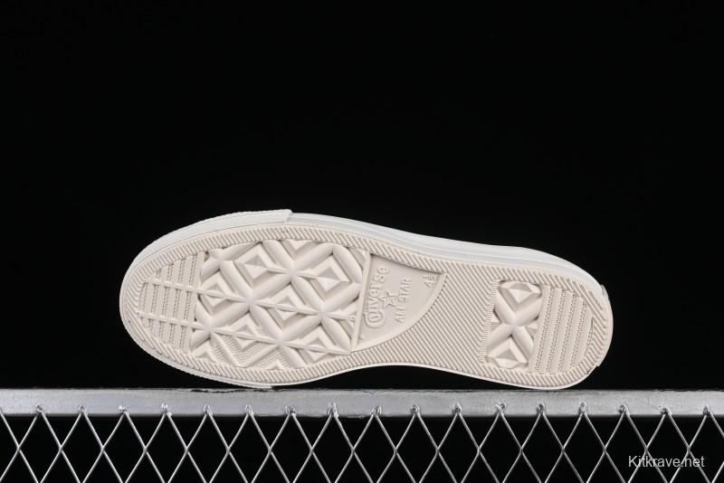 Converse Chuck 1970s Official Cherry Embroidery Platform Vulcanized Canvas Sneakers - A08096C