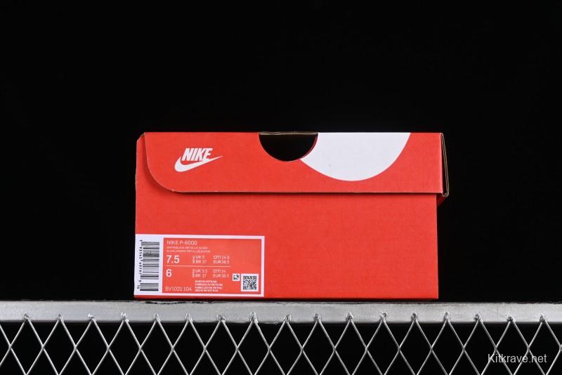 Nike P-6000 Retro Casual Sport Dad Shoes with Layered Design - BV1021-104