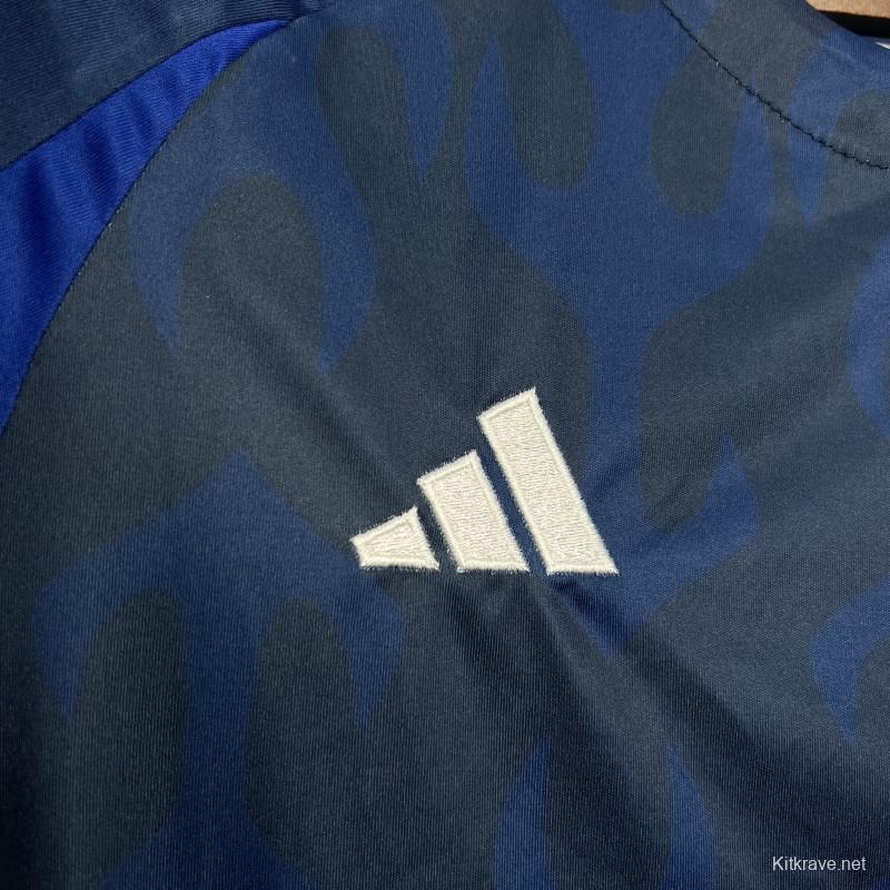 2024 Japan X Uzumaki Blue Special Jersey