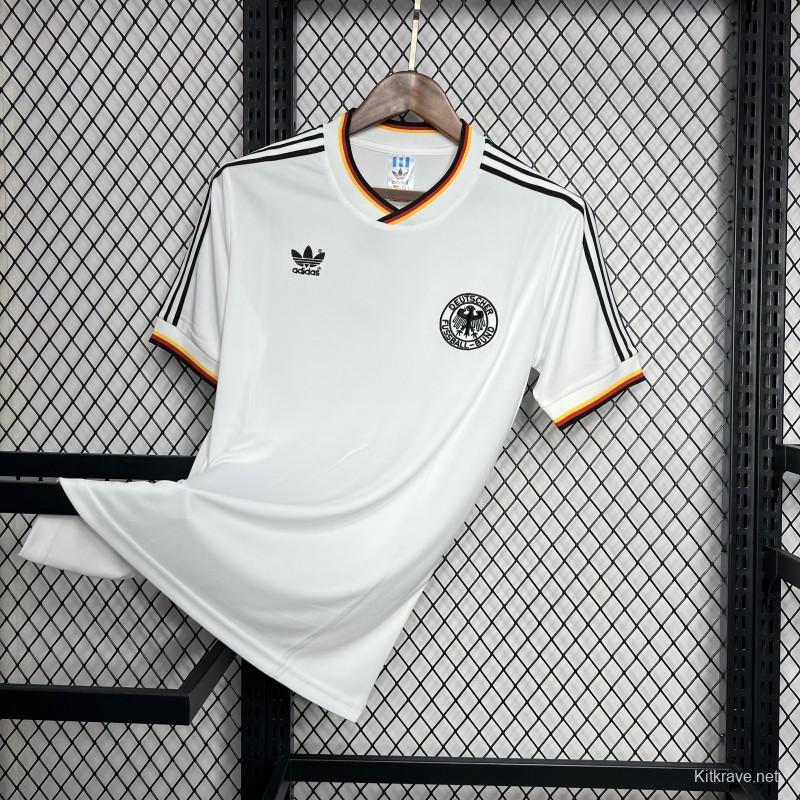 Retro 1986 Germany Home Jersey