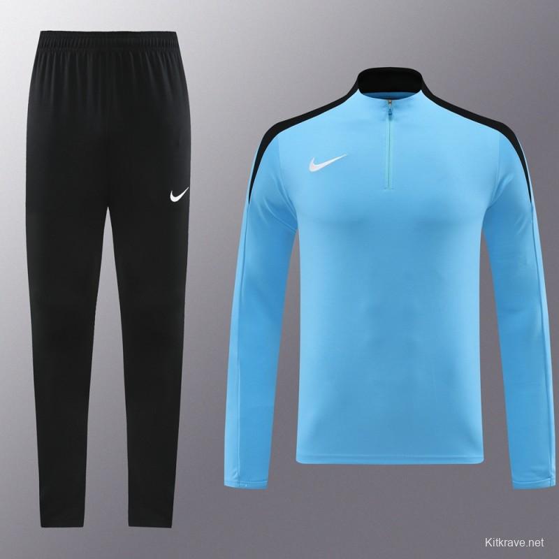 24/25 Nike Blue Full Zipper Jacket +Long Pants