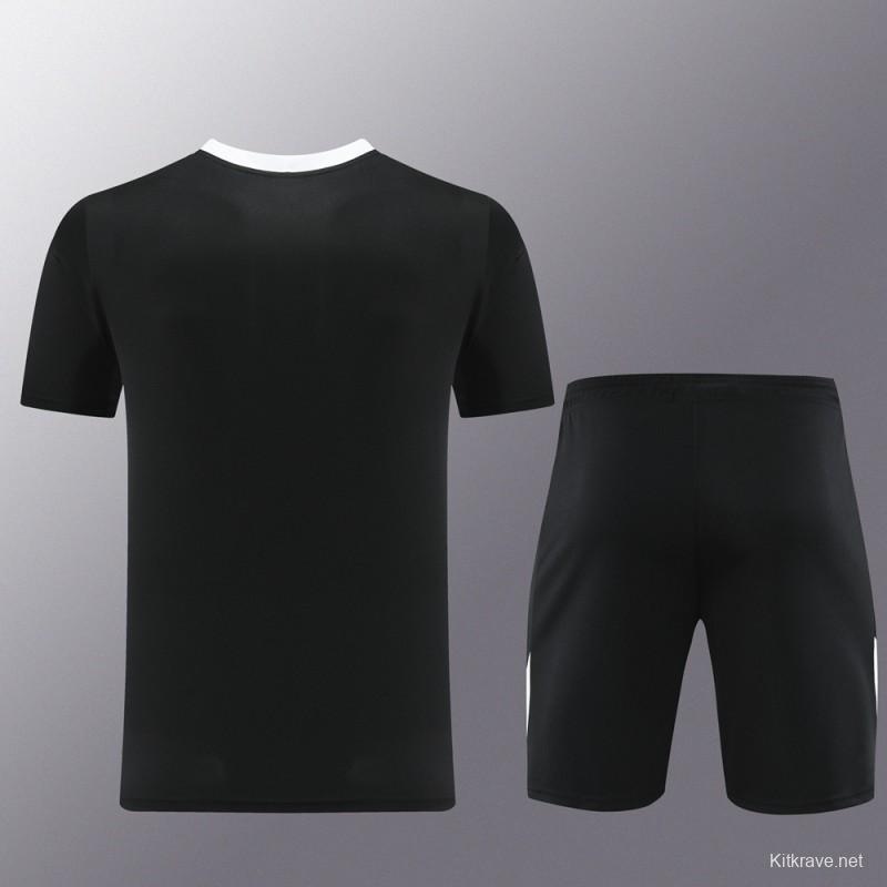 24/25 Nike Black/White Short Sleeve Jersey+Shorts