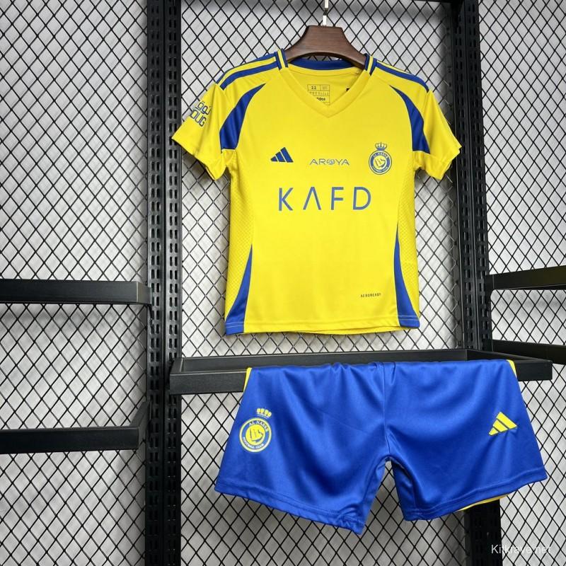 24/25 Kids Al-Nassr Home Jersey