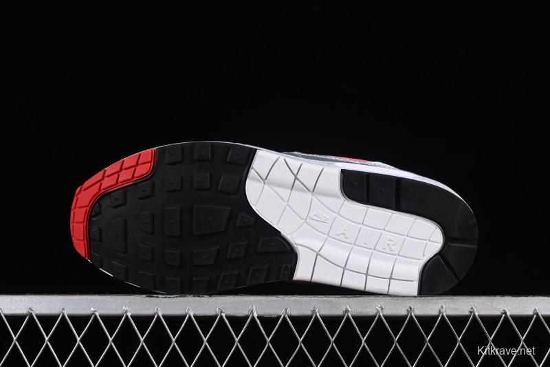 Nike Air Max 1 Retro Running Shoes with Half-Sole Air Cushion - HF7746-100