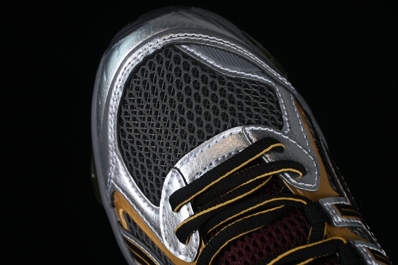 Asics Gel-Quantum Kinetic Retro Casual Sneakers with Thick Sole and Height Increase - 1203A270-021