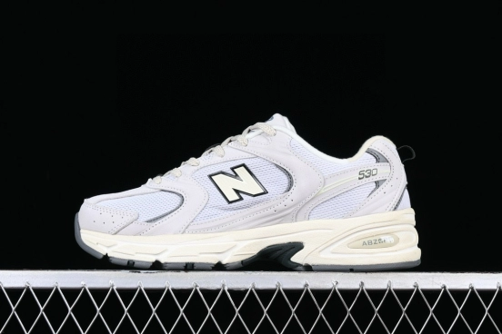 New Balance 530 Series Leather Distressed Retro Casual Running Shoes - MR530DG
