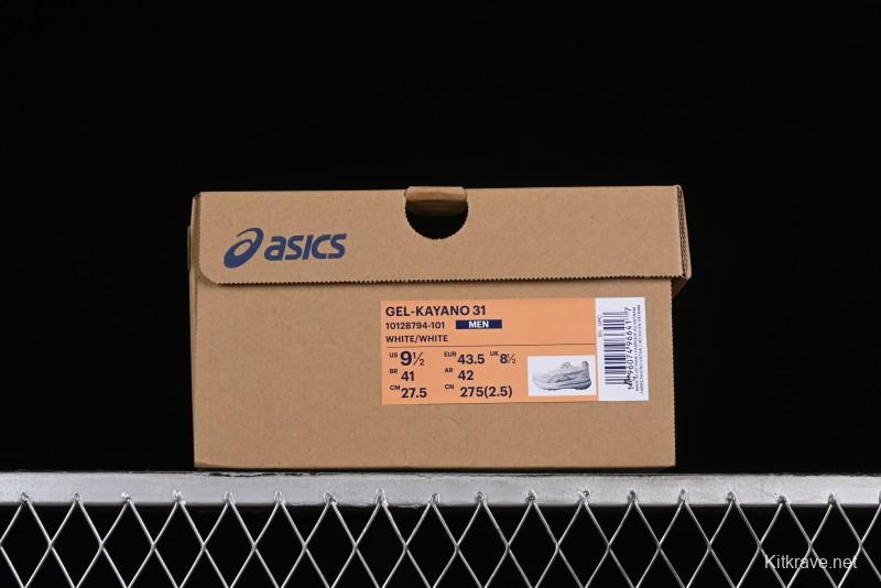 Asics Gel-Kayano 31 Running Shoes with GEL Cushioning and FLYTEFOAM BLAST Technology - 1012B794-101