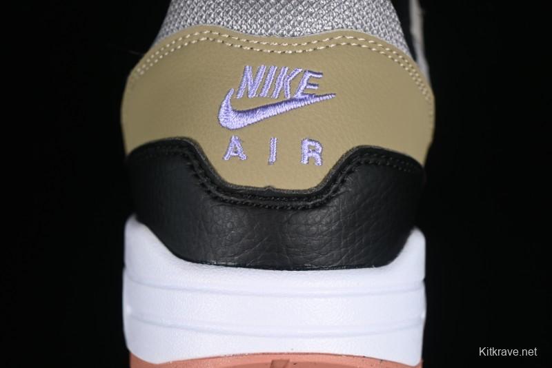 Nike Air Max 1 Retro Running Shoes with Half-Sole Air Cushion - FB9660-003