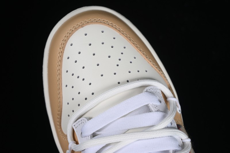 Nike Dunk Low Plaid Variation Retro SB Lace-Up Low-Top Casual Sneakers - DD1503-124