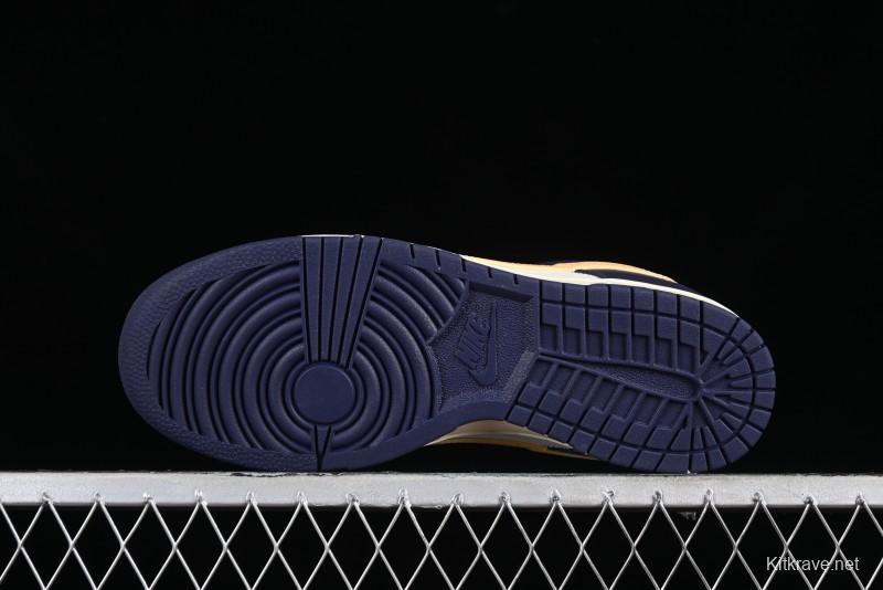 Nike Dunk Low Retro Navy Blue SB Low-Top Casual Skate Shoes - FV8106-181