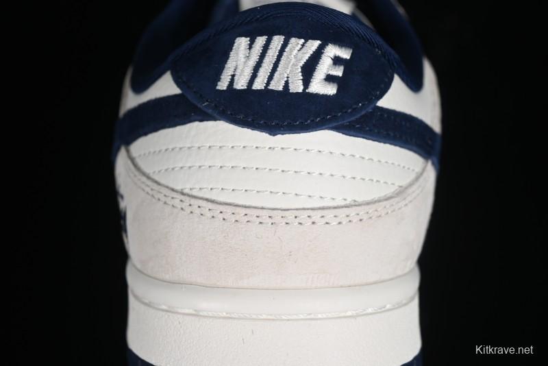 Stussy x Nike SB Dunk Low Collaboration Anniversary Edition Premium Customized Low-Top Casual Skate Shoes - DQ1098-339