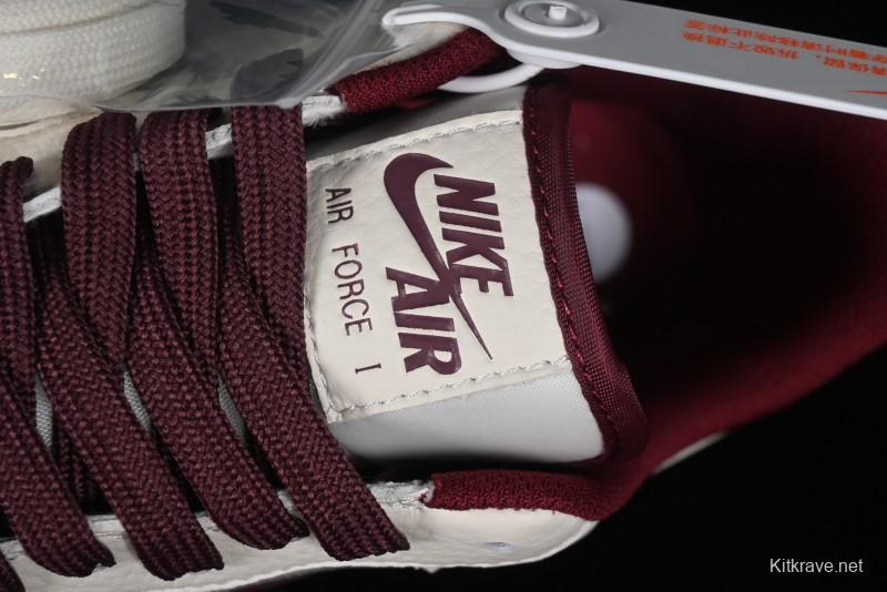 Nike Nocta x Nike Air Force 1 '07 Low Casual Sneakers with 3M Reflective Details and Full-Length Air Cushion - NO0224-022