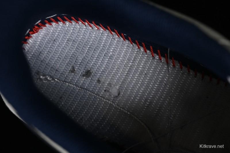 Nike Undefeated Air Force 1'07 Low Casual Sneakers in Deep Blue with Custom Leather and Reflective Details - UN2395-522