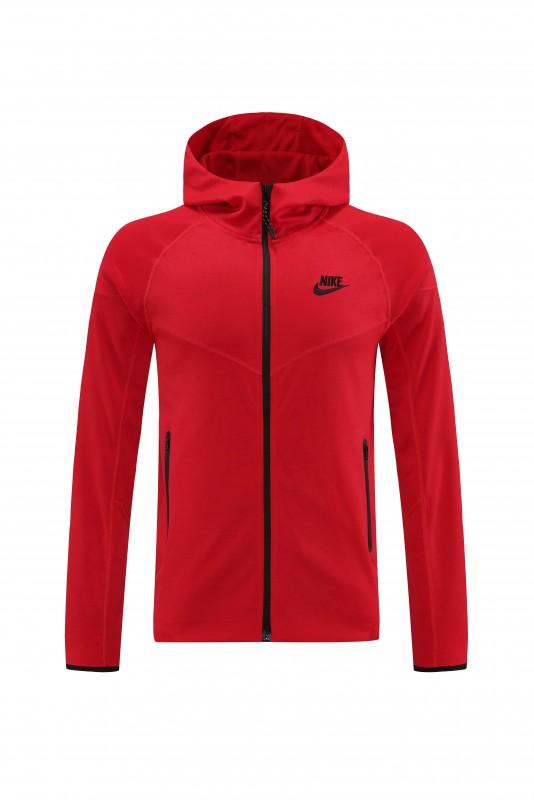 24/25 Nike Red Hoodie Full Zipper Jacket +Long Pants