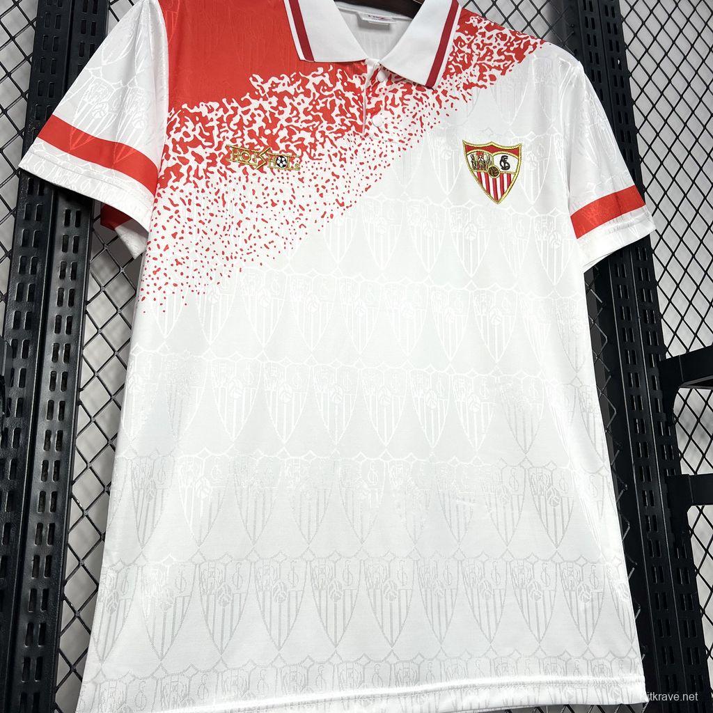 Retro 93/94 Sevilla FC Home Jersey