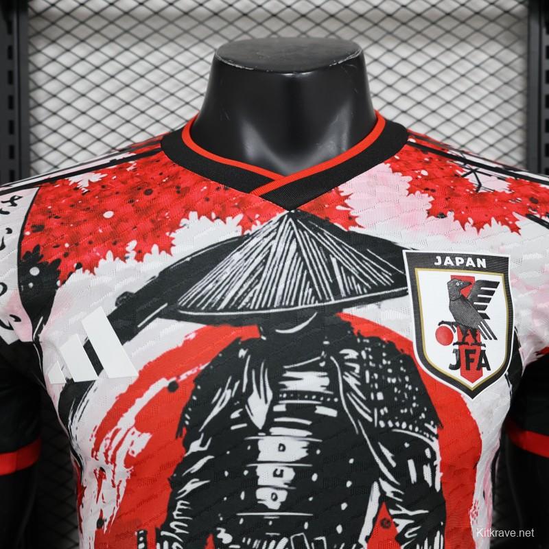 Player Version 2024 Japan Black Samurai Special Jersey