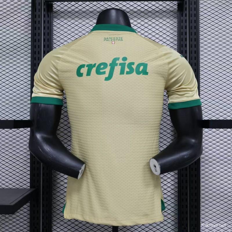 Player Version 24/25 Palmeiras Third Golden Jersey