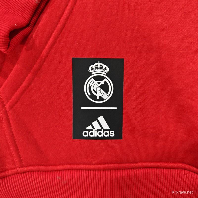 24/25 Real Madrid RMCF Beige/Grey/White/Navy/Black Hoodie