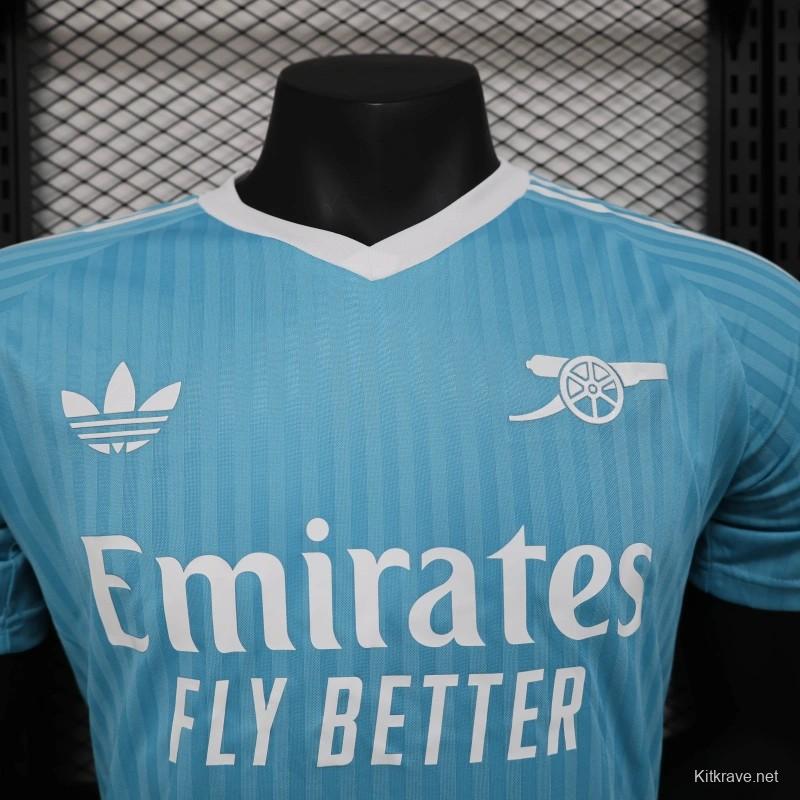 25/26 Player Version Arsenal Adidas Original Special Blue Jersey