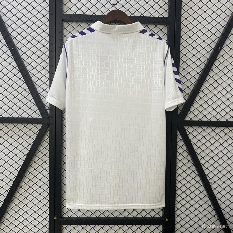 89/90 Retro Real Madrid Home Jersey