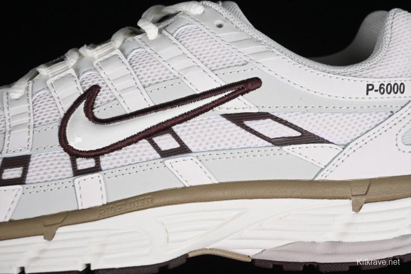 Nike P-6000 Retro Casual Sneakers with Lightweight Design and Vintage Style - HF0728-201