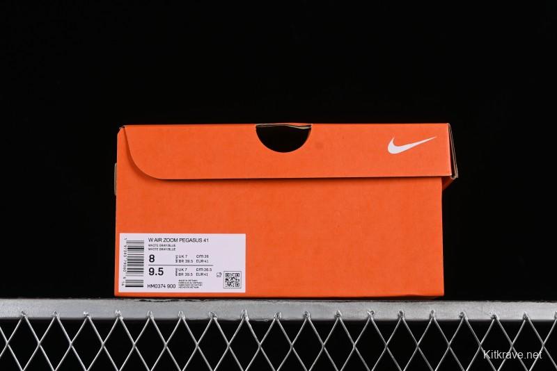 Nike Air Zoom Pegasus 41 Breathable Lightweight Running Shoes with Cushioning - HM0374-900