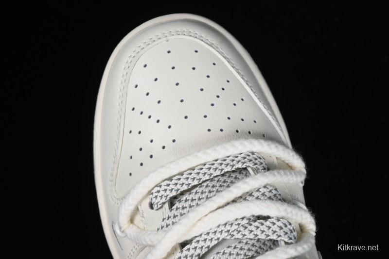 Nike SB Dunk Low LV Collaboration Anniversary Edition Custom Low-Top Casual Sneakers - XX2025-332