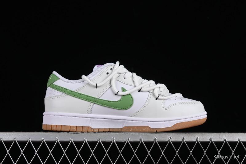 Nike Dunk Low SB Casual Sneakers Spring Summer Series Green Grape Camellia White Green - FD9922-151