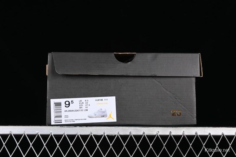 Nike Air Jordan Legacy AJ312 Low Top Sneakers with Triple Strap Design - HJ9199-111
