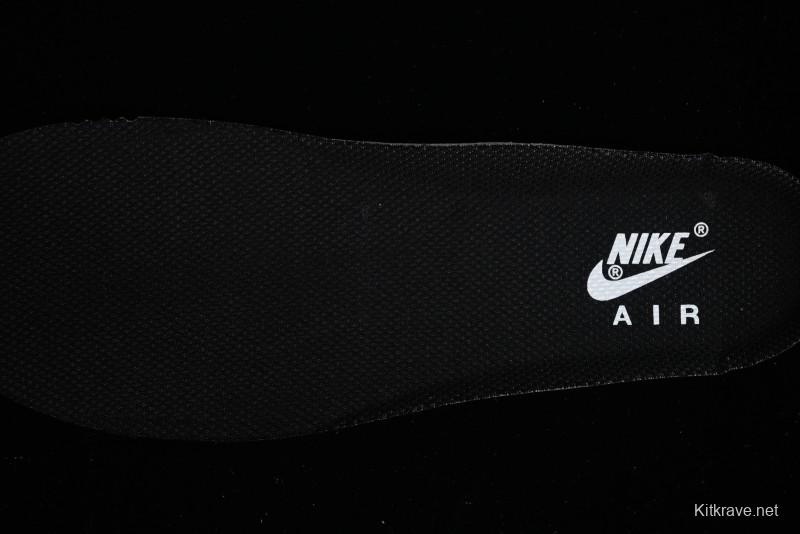 Nike Air Force 1 '07 Low Classic Lace-Up Casual Sneakers in Black & White - ZH0316-018