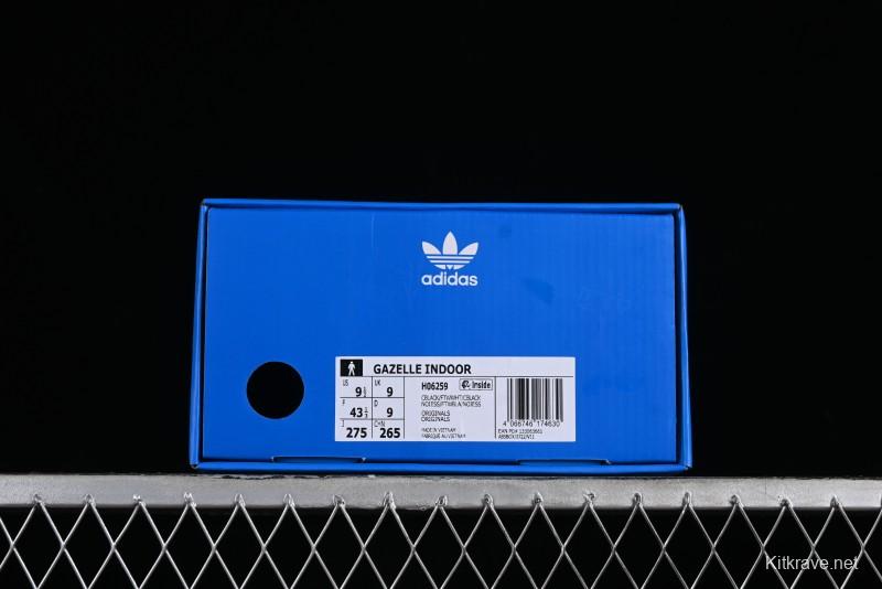 Adidas Originals Gazelle Indoor Retro Casual Anti-Slip Wear-Resistant Low-Top Sneakers - H06259