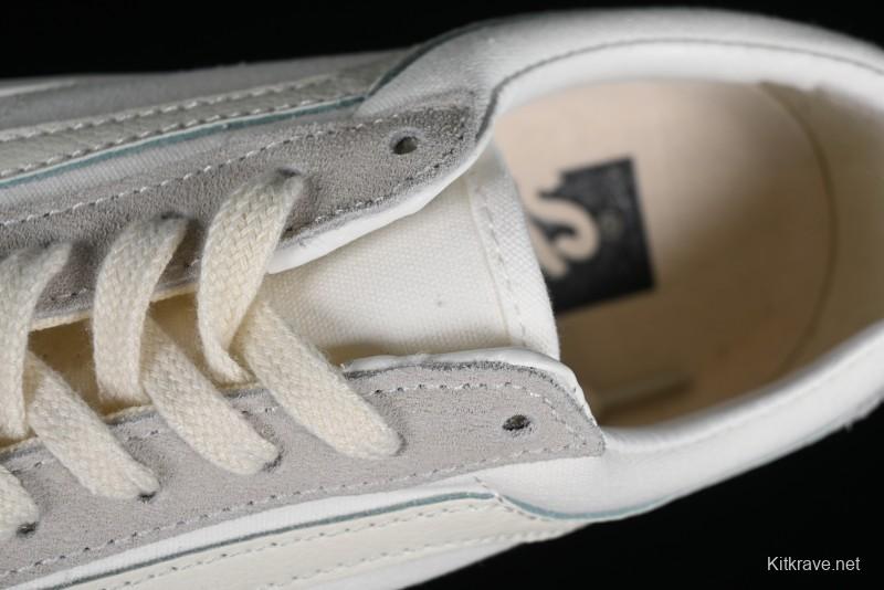 Vans Old Skool Reissue 136 Classic Low-Top Skate Shoes with Detachable Cushioned Insole - VN000MT6QC5