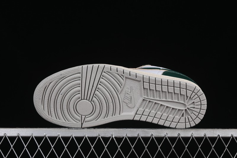 Nike Air Jordan 1 Low AJ1 White Green Low Top Casual Sneakers - FQ7687-300