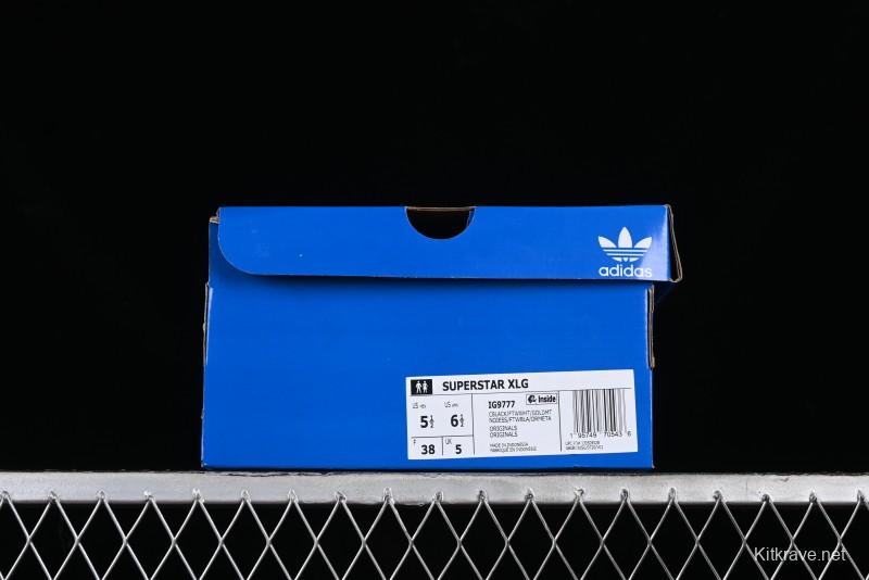 Adidas Originals Superstar XLG Shell Toe Platform Casual Sneakers - IG9777