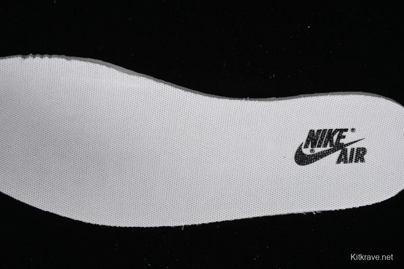 Nike Travis Scott x Fragment Design x Air Jordan 1 Low OG SP AJ1 LV Classic Black Gold Low-top Casual Sneakers - SJ2068-103