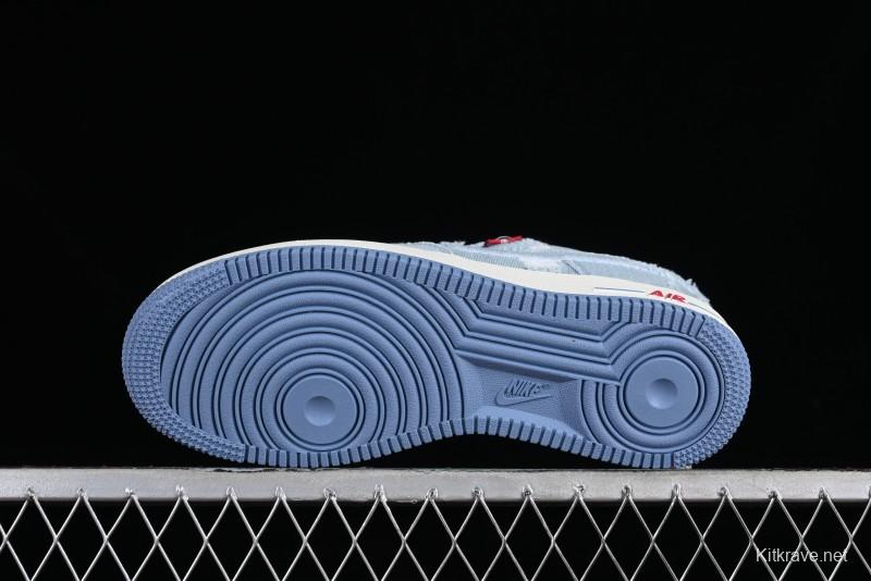 Levi's x Nike Air Force 1 '07 Low Denim Casual Sneakers - CH2211-168