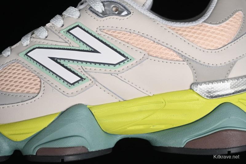 New Balance Joe Freshgoods x New Balance 9060 Retro Casual Running Sneakers with ABZORB Cushioning - U9060GCB