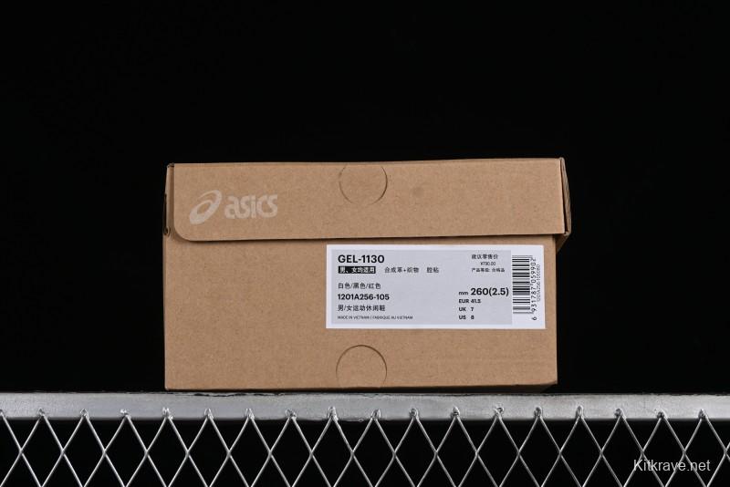 Asics Tiger GEL-1130 Low-Top Retro Running Shoes with GEL Cushioning and Ortholite Insole - 1201A256-105