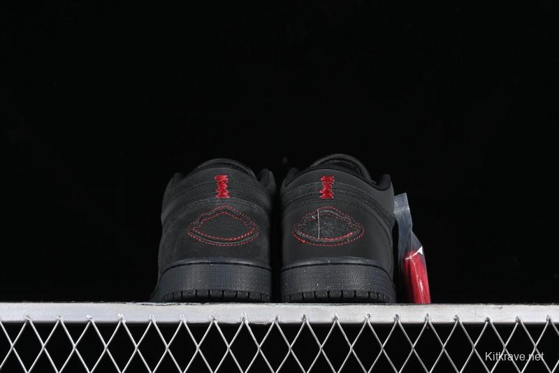 Nike Air Jordan 1 Low SE Craft "Dark Smoke Grey" Casual Sneakers - FD8635-001