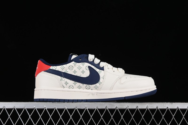 Nike Air Jordan 1 Low OG SP Travis Scott x Fragment Design Collaboration Sneakers - LJ5188-002