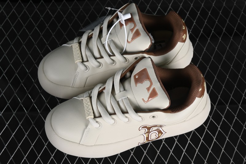 MLB Chunky Classic Base Heel Monogram Lightweight Platform Sneakers - 3ASXCBH4N43BGS