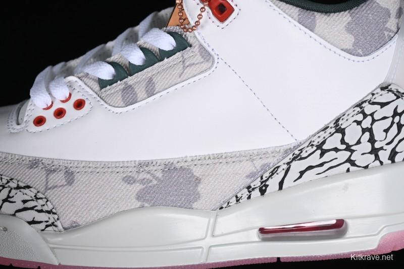 Nike Air Jordan 3 Retro Wings AJ3 Floral HM6993-100