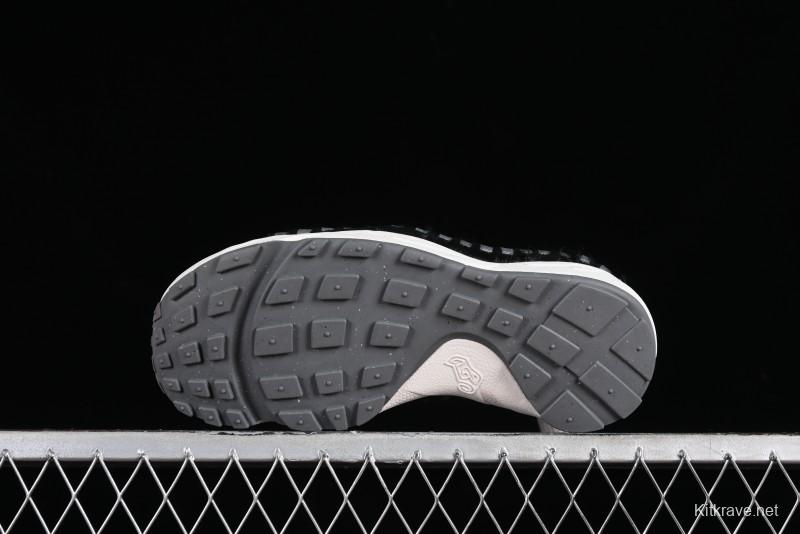 Nike Air Footscape Woven Asymmetrical Weave Slip-Resistant Low-Top Lifestyle Sneakers - FB1959-001