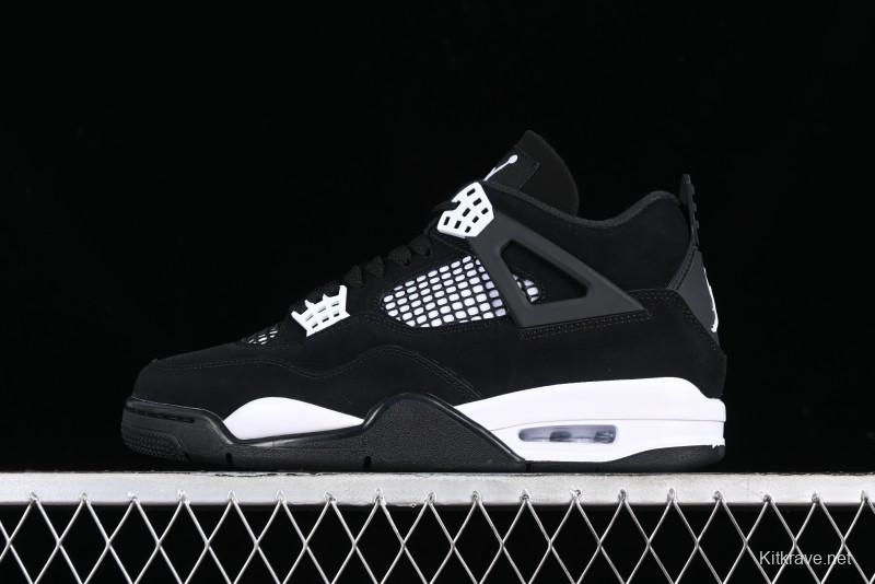 Nike Air Jordan 4 Retro "White Thunder" Basketball Shoes - FQ8138-001