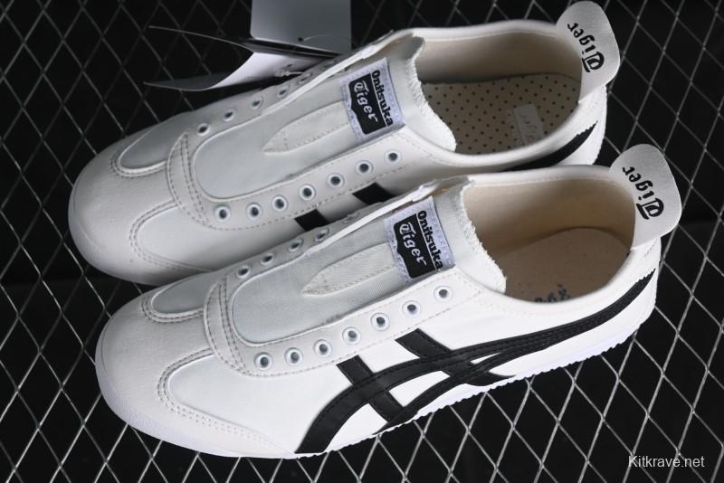 OnitsukaTiger Mexico 66 Low-Top Canvas Casual Running Shoes - D342Q-0190
