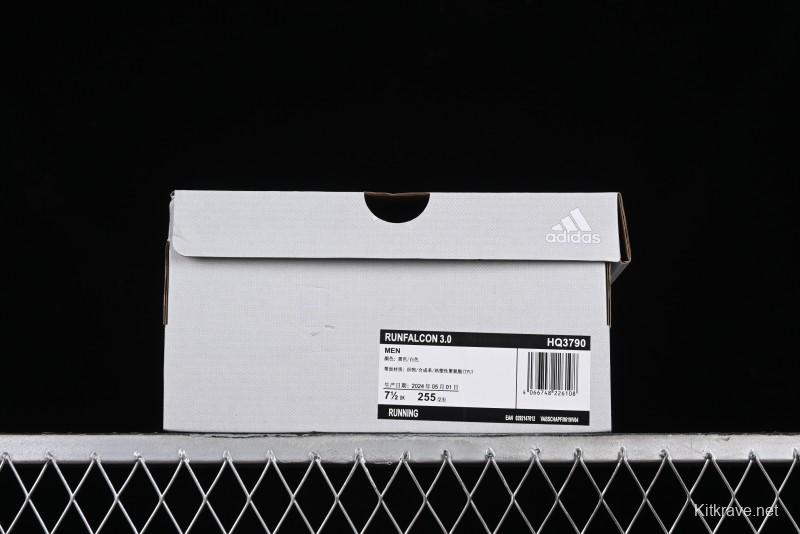 Adidas RunFalcon 3.0 HQ3790 Breathable Casual Running Shoes with Cloudfoam - HQ3790