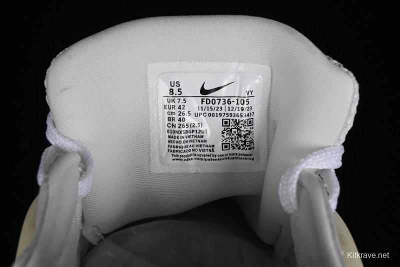 Nike Runtekk Run V2K Cushioned Low-Top Retro Running Shoes with Anti-Slip Design - FD0736-105