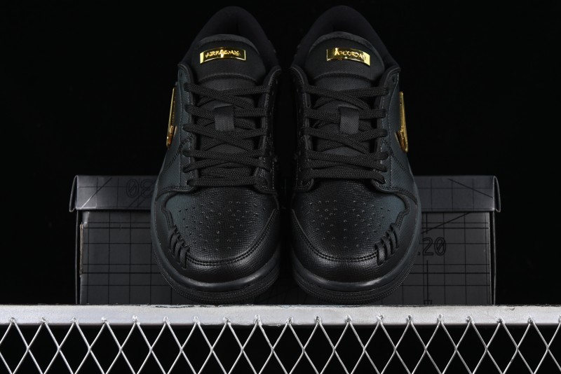 Nike Air Jordan 1 Low "Method of Make" Casual Sneakers with Woven Design - FN5032-007