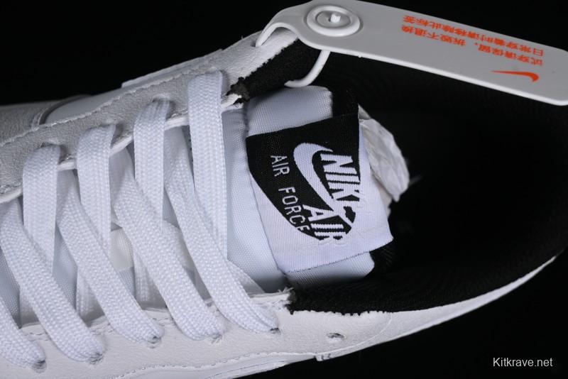 Nike Air Force 1 '07 Low Casual Sneakers with Full-Length Air Cushion - FQ4118-100